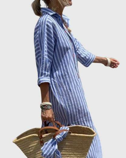 Ellen | Chic Striped Dress for Any Occasion
