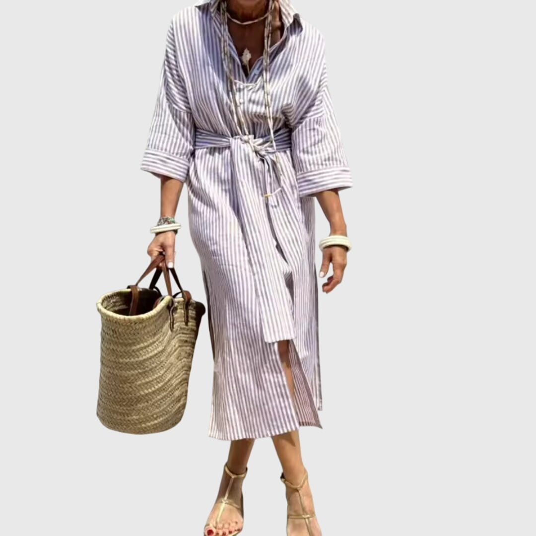 Ellen | Chic Striped Dress for Any Occasion