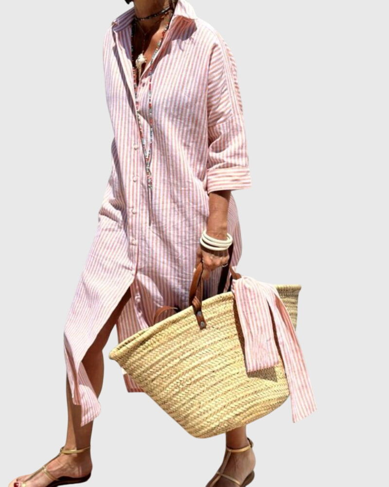 Ellen | Chic Striped Dress for Any Occasion