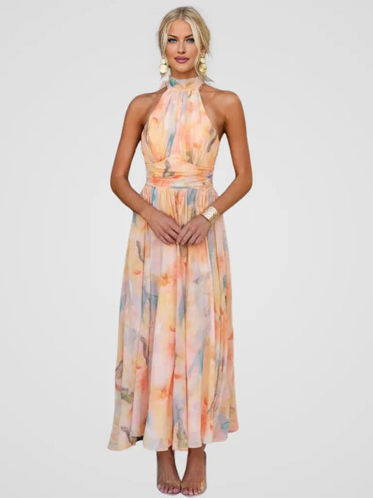 Elviana | Chic Midi Dress for Special Occasions