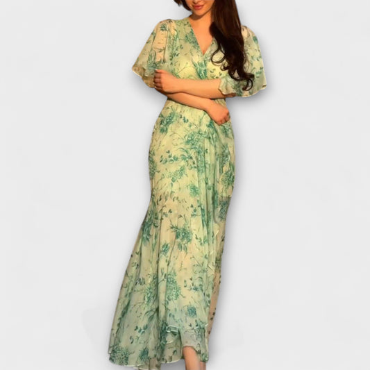 Floral V-Neck Dress for Every Occasion