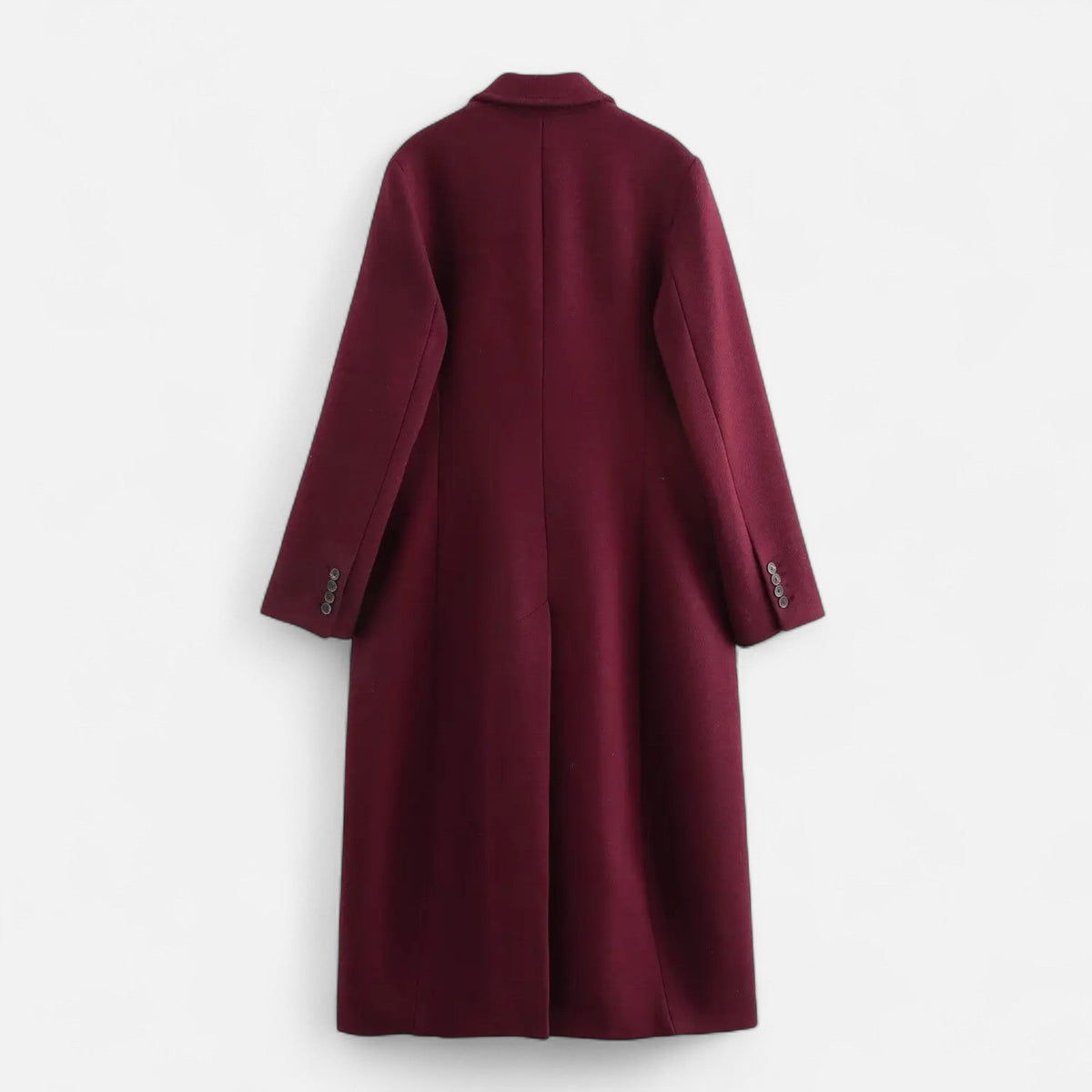 Women's Double-Breasted Trench Coat Tailored Lapel Collar 12