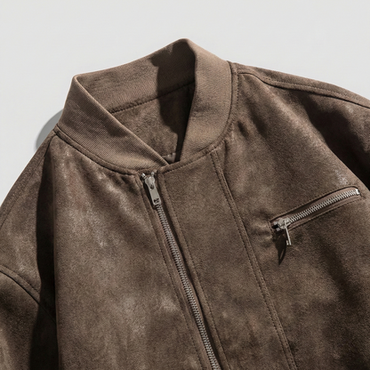 Men's Jacket | Front-Zip & Stand Collar 6