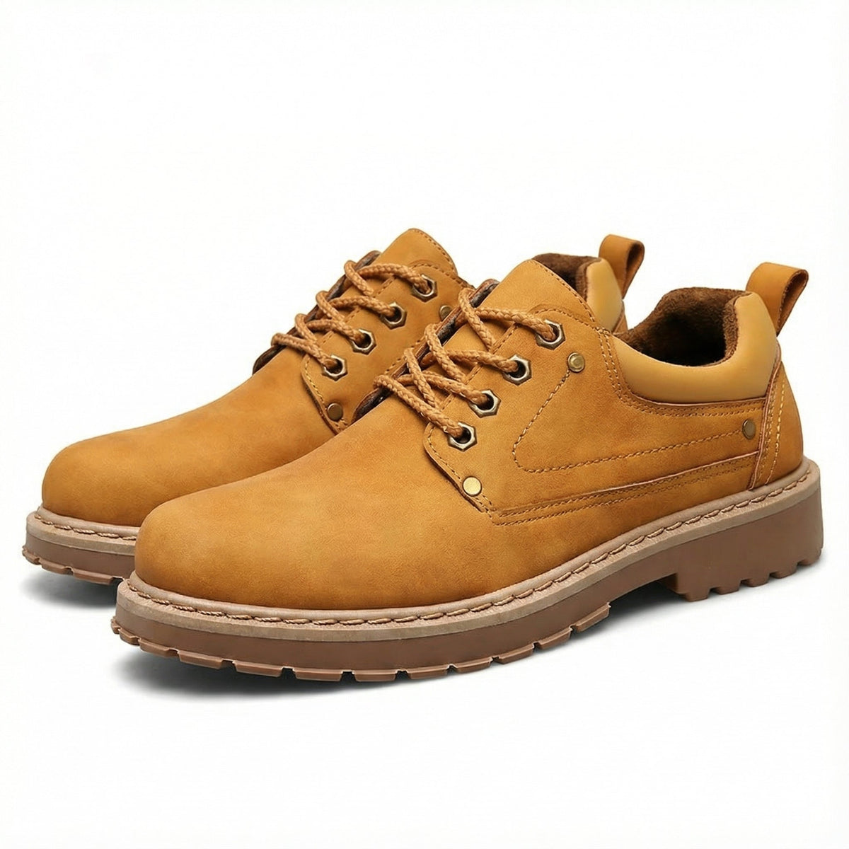 Men's Outdoor Boots Lug Sole Padded Collar Ankle Design 1