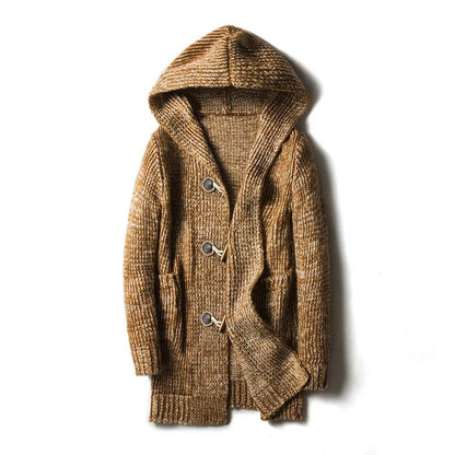 Women's Hooded Knit Cardigan | Toggle Closure & Deep Pockets 7