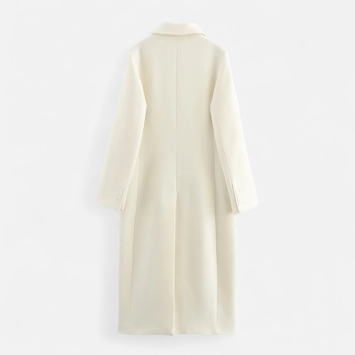 Women's Double-Breasted Trench Coat Tailored Lapel Collar 3
