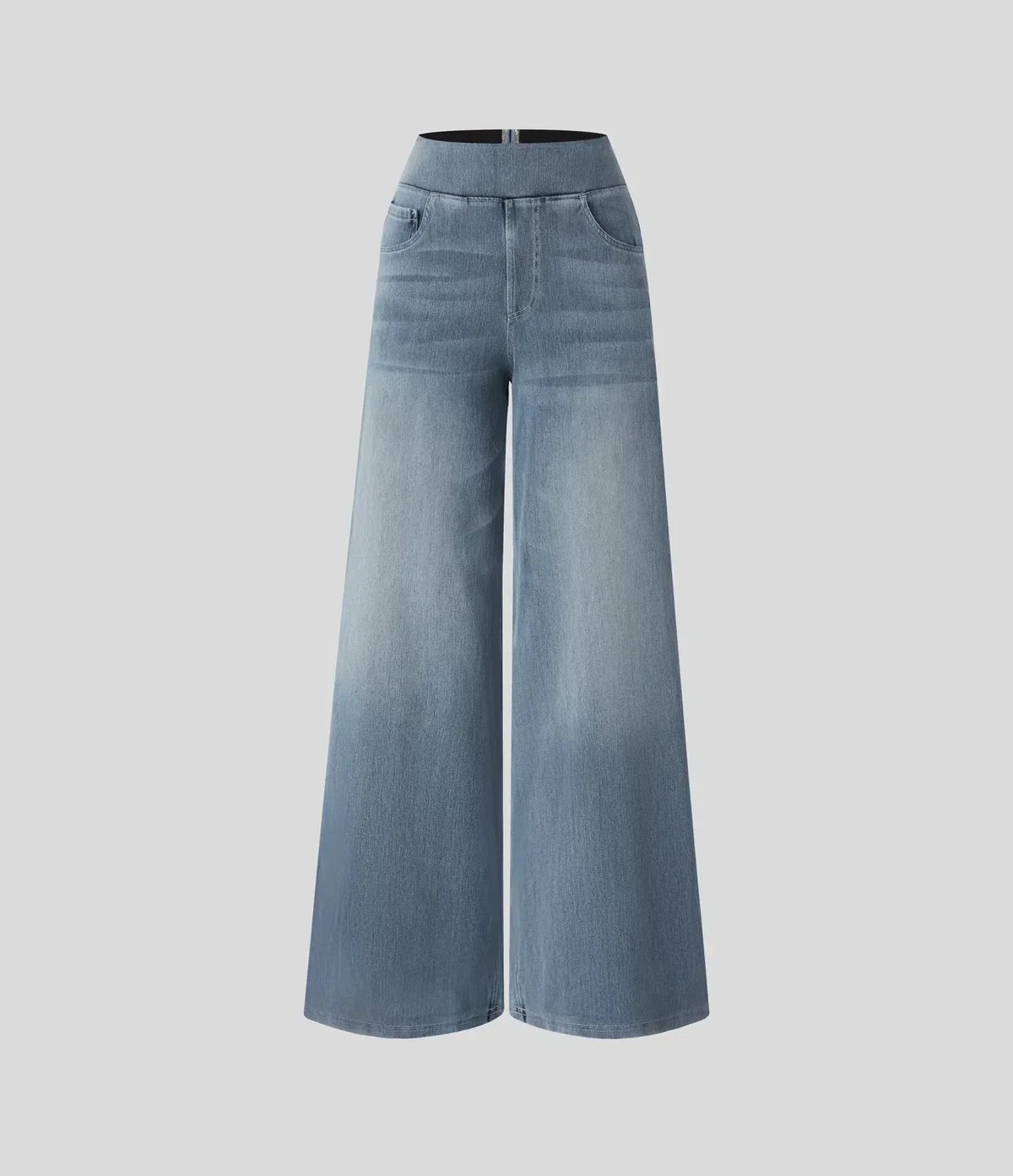 Women's High Rise Jeans Stretch Skinny Fit Trousers 15