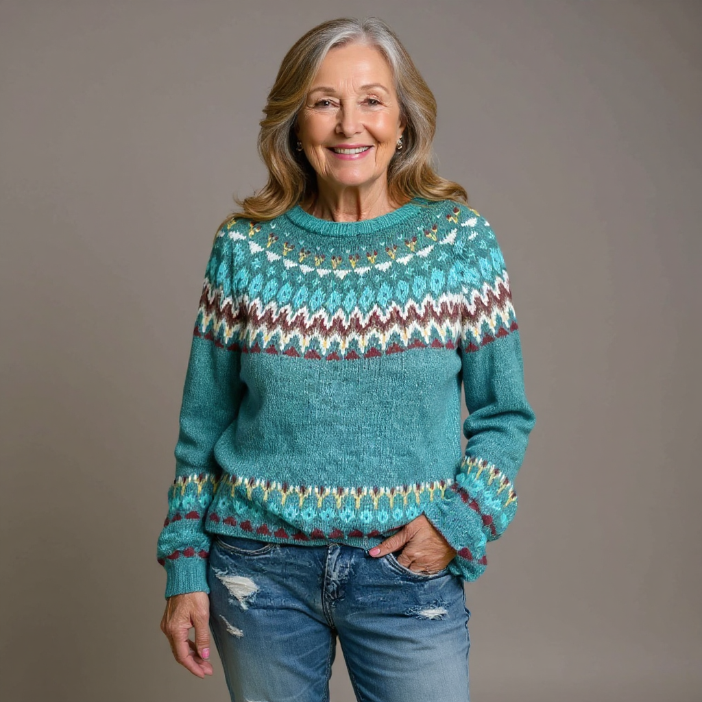 Women's Tailored Fit Sweater Versatile Everyday Pullover 3