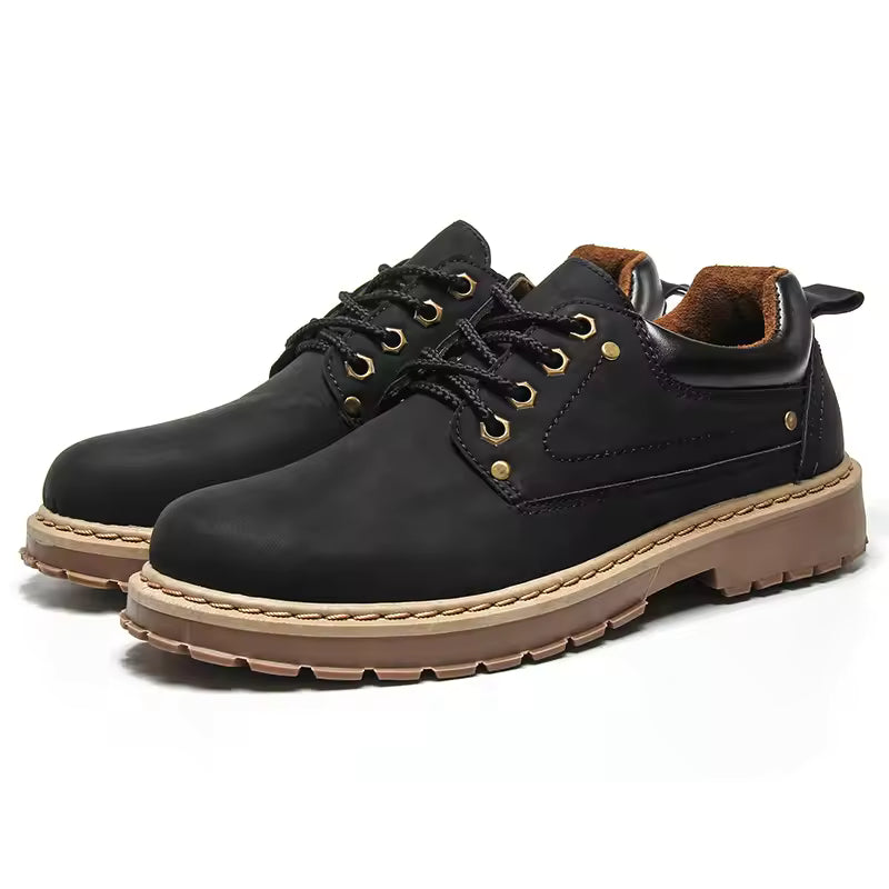 Men's Outdoor Boots Lug Sole Padded Collar Ankle Design 3