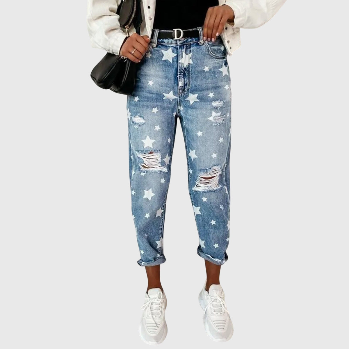Ivy - Chic Cotton Blend Pants for Every Occasion