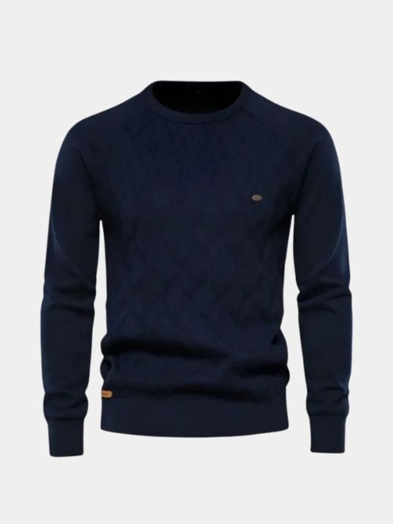 Minimalist Knit Pullover - Cross & Crown - Cross & Crown