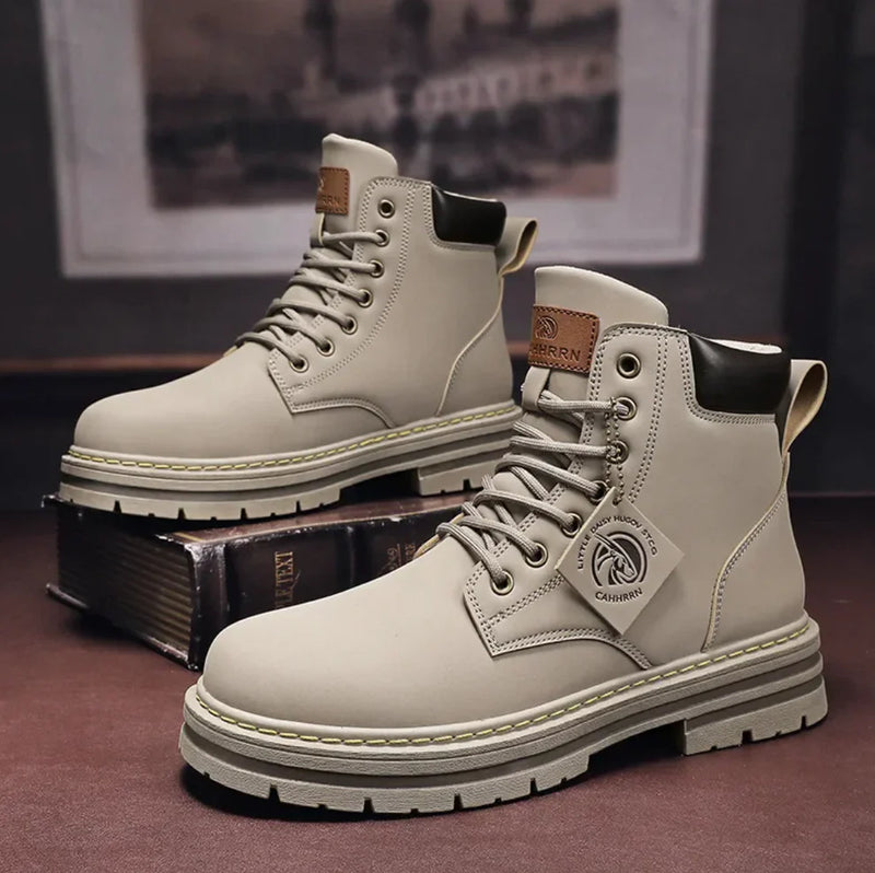 Men's Orthopedic High-Top Boots | Lace-Up Support & Slip-Resistant Grip 3