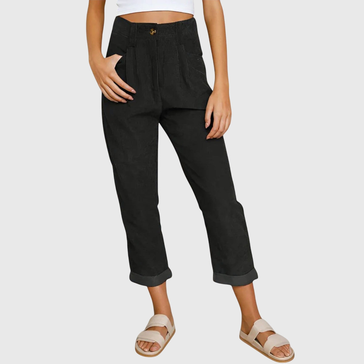 Jana - Stylish Corduroy Trousers for Any Occasion