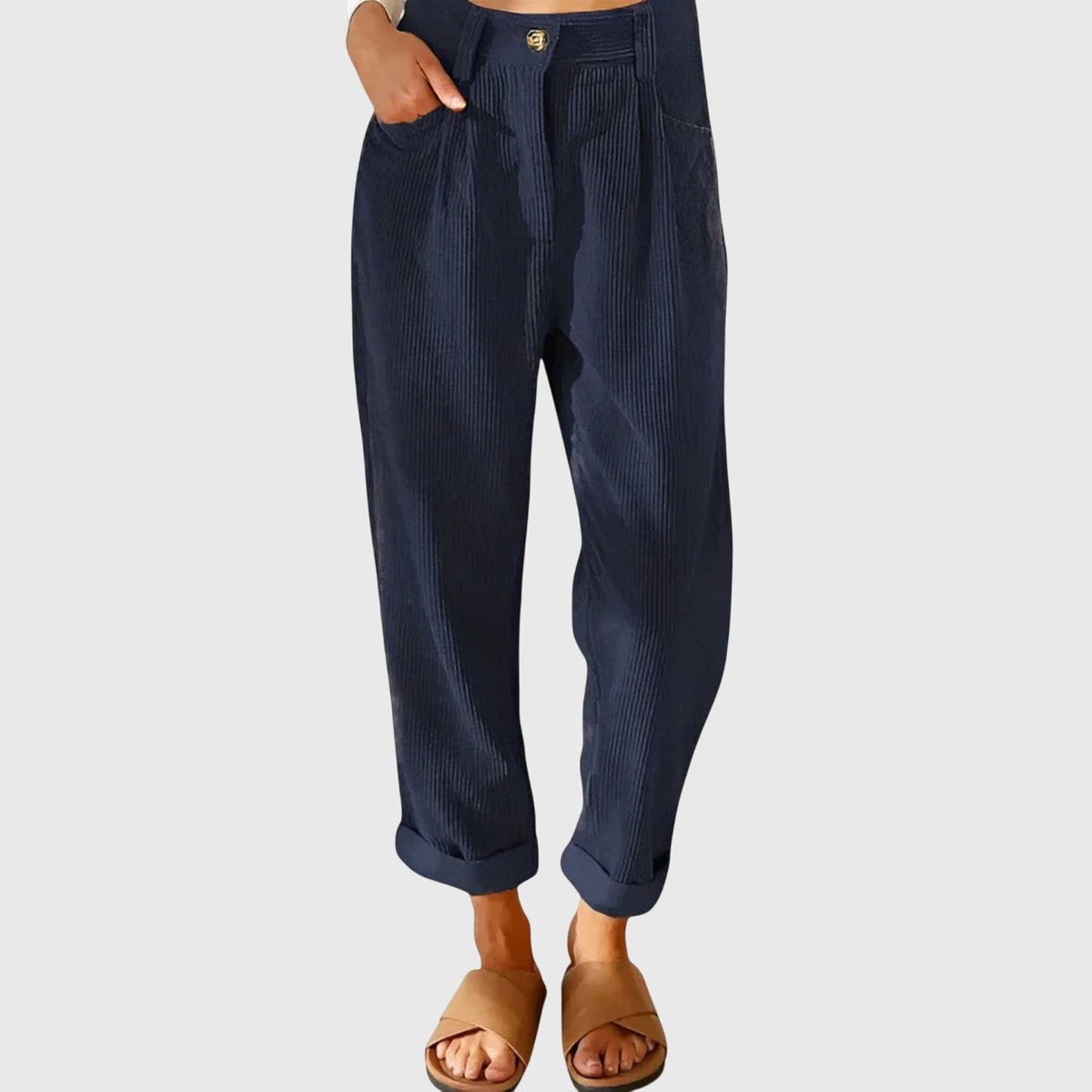 Jana - Stylish Corduroy Trousers for Any Occasion