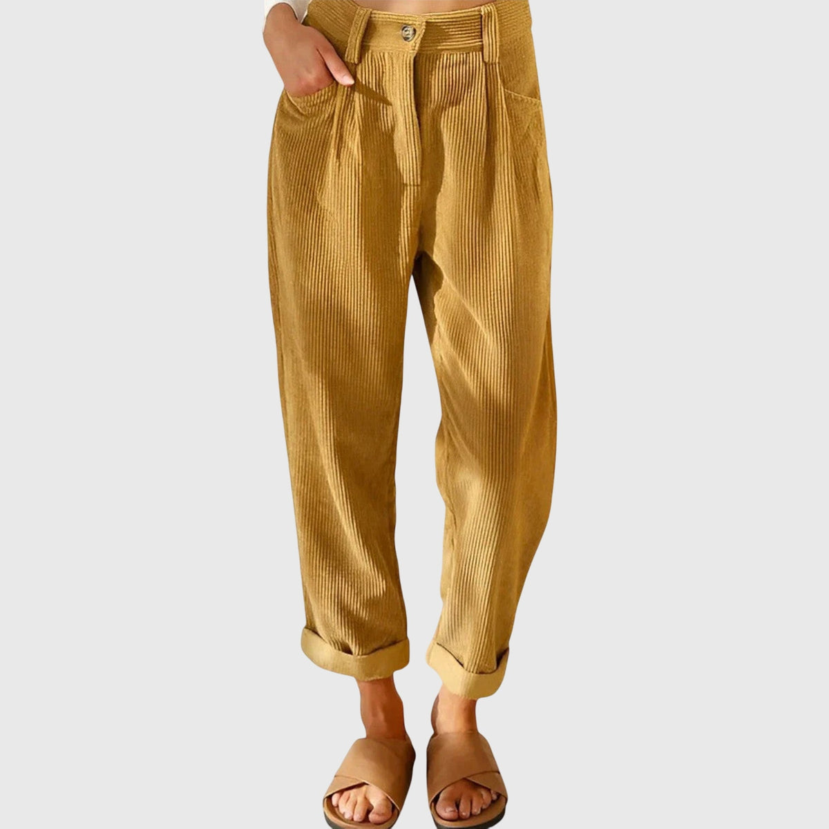 Jana - Stylish Corduroy Trousers for Any Occasion