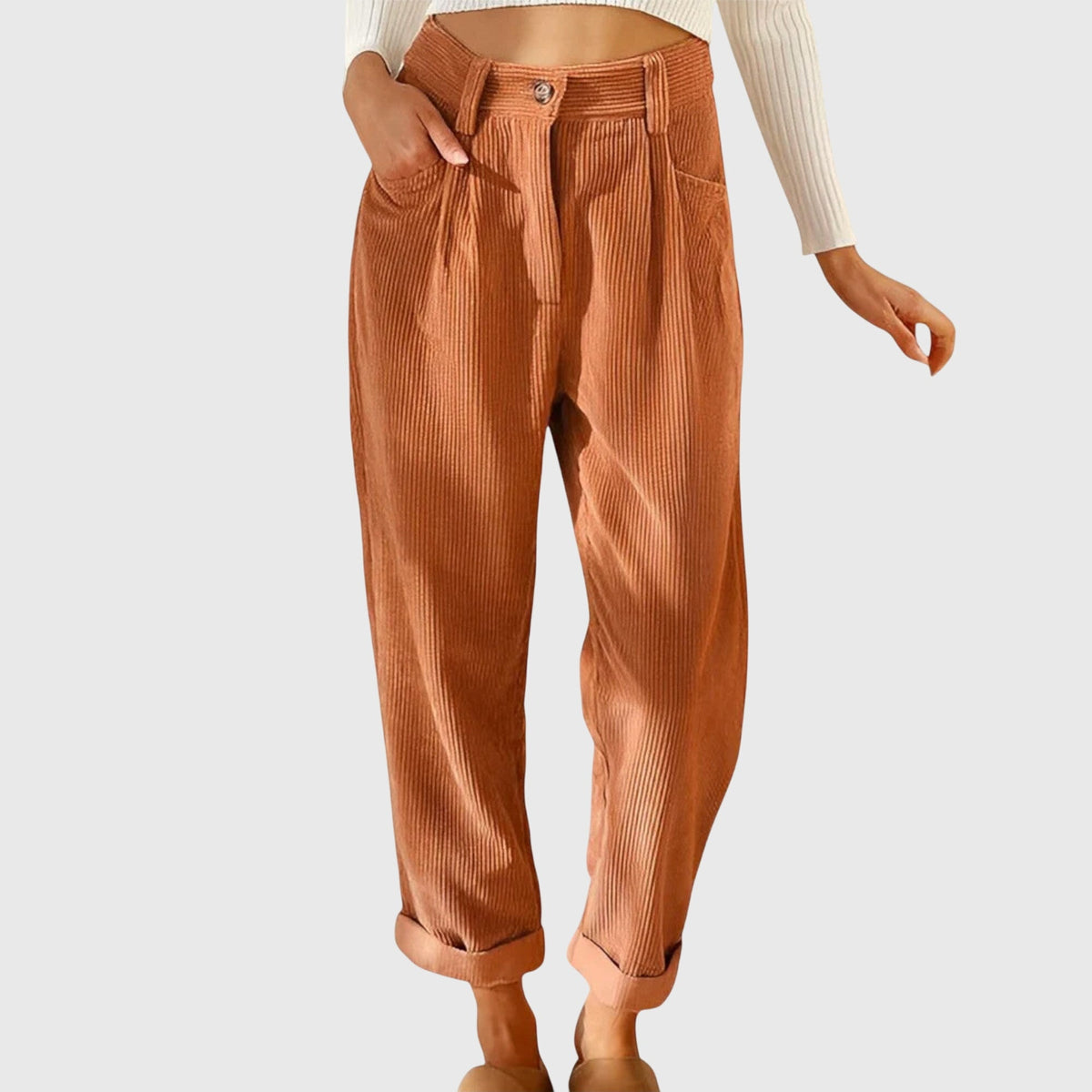 Jana - Stylish Corduroy Trousers for Any Occasion
