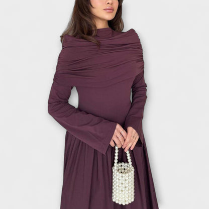Jessica - Chic Pleated Dress for Everyday Wear