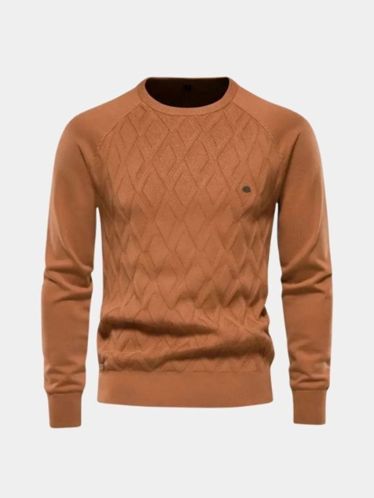 Minimalist Knit Pullover - Cross & Crown - Cross & Crown