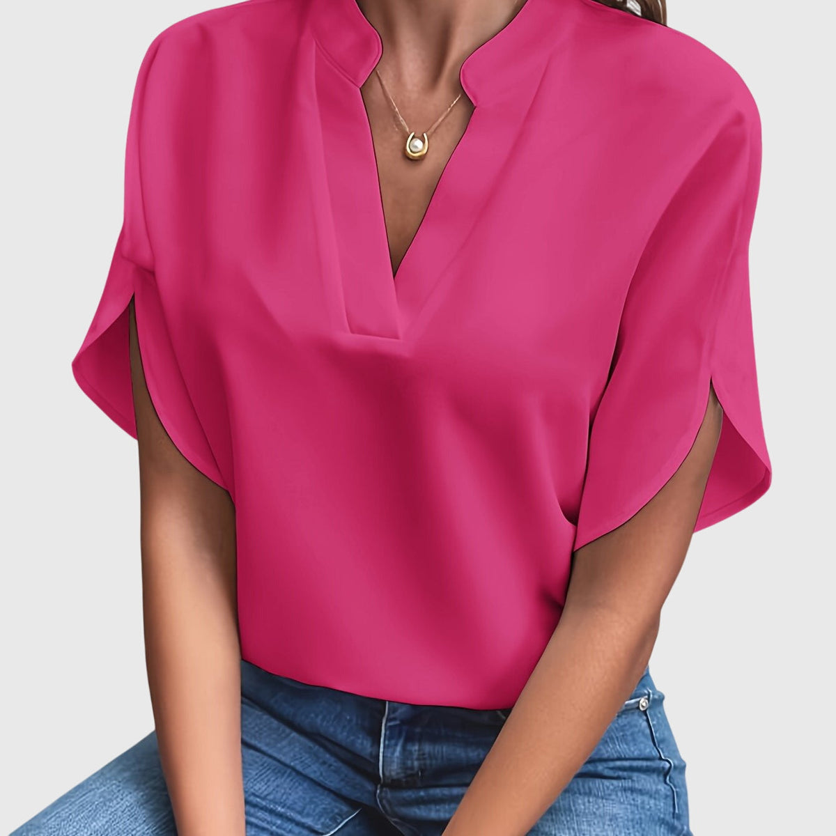 Kristie™ - Chic Blouse for Any Occasion
