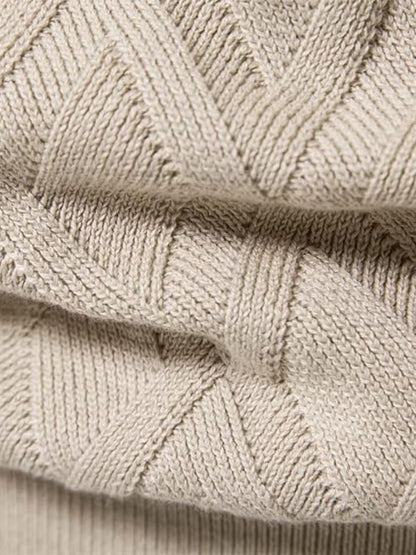 Minimalist Knit Pullover - Cross & Crown - Cross & Crown