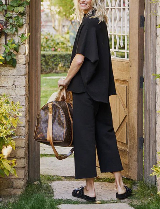 Lavinia | Chic Draped Lounge Ensemble for Any Occasion