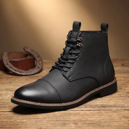 Men's Ankle Work Boots | Lace Up Support & Durability