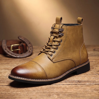Men's Ankle Work Boots | Lace Up Support & Durability
