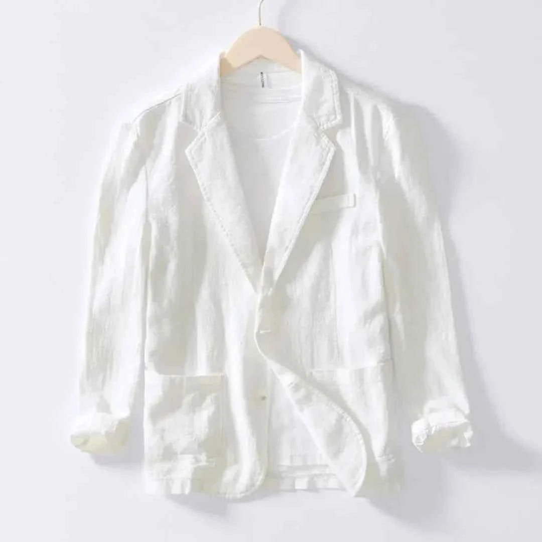 Men's Blazer | Single Button & Notch Lapel