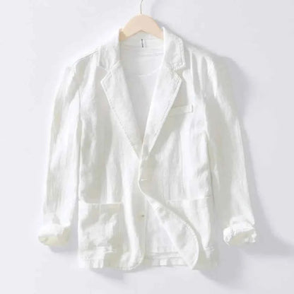Men's Blazer | Single Button & Notch Lapel