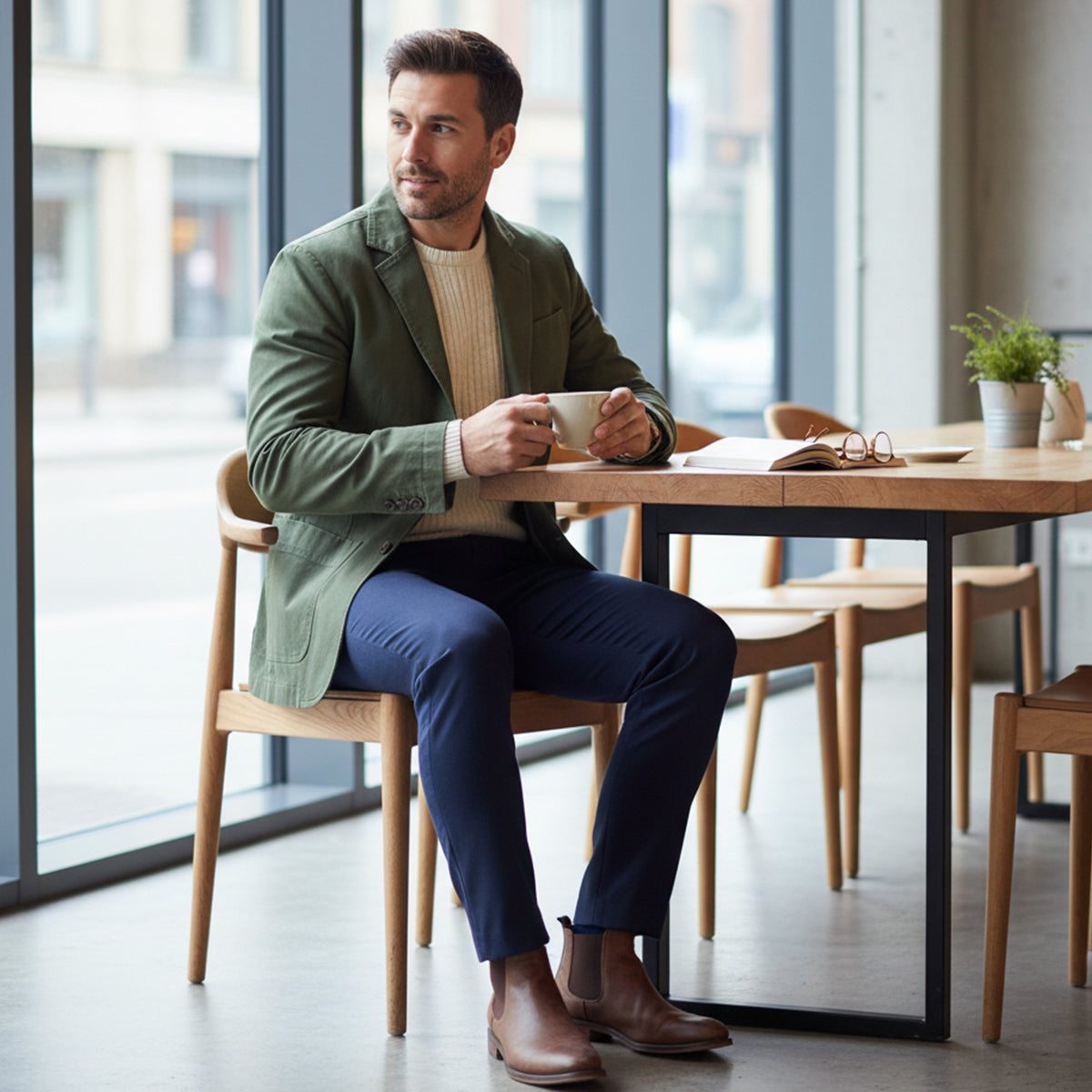 Men's Blazer Windbreaker | Weatherproof & Slim Fit