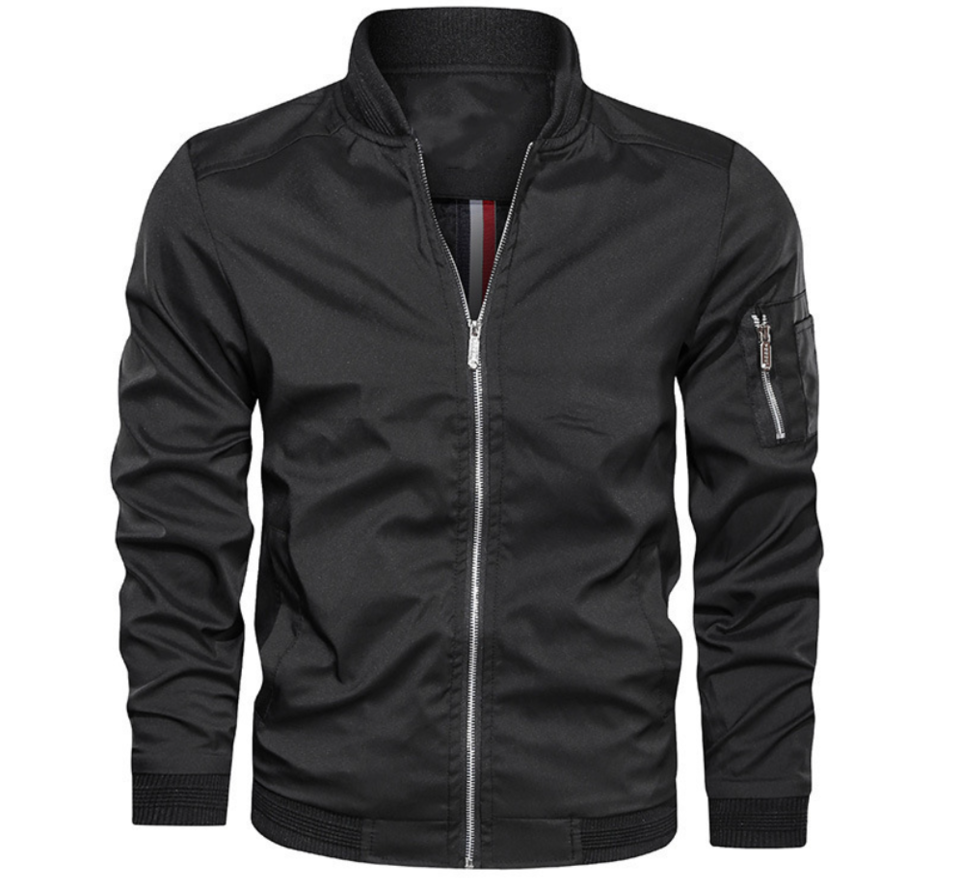 Men's Bomber Jacket | Lightweight & Comfortable Fit