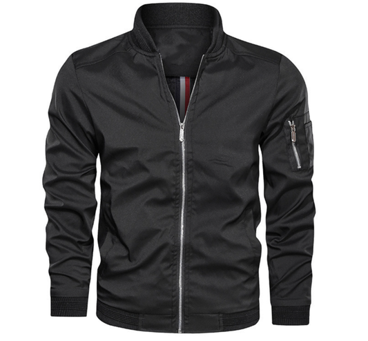 Men's Bomber Jacket | Lightweight & Comfortable Fit