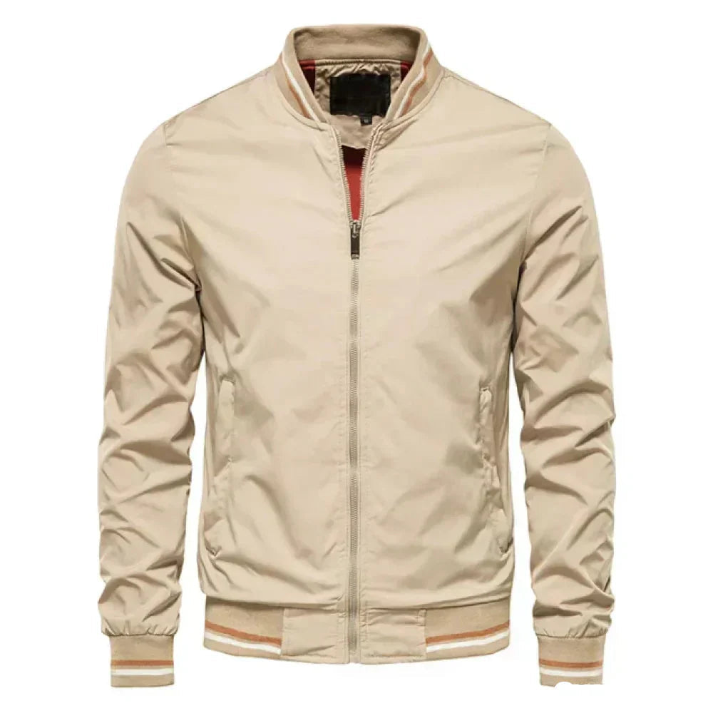 Men's Bomber Jacket | Lightweight & Zip Closure
