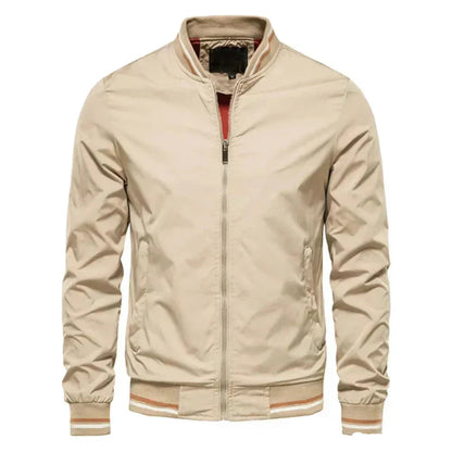 Men's Bomber Jacket | Lightweight & Zip Closure