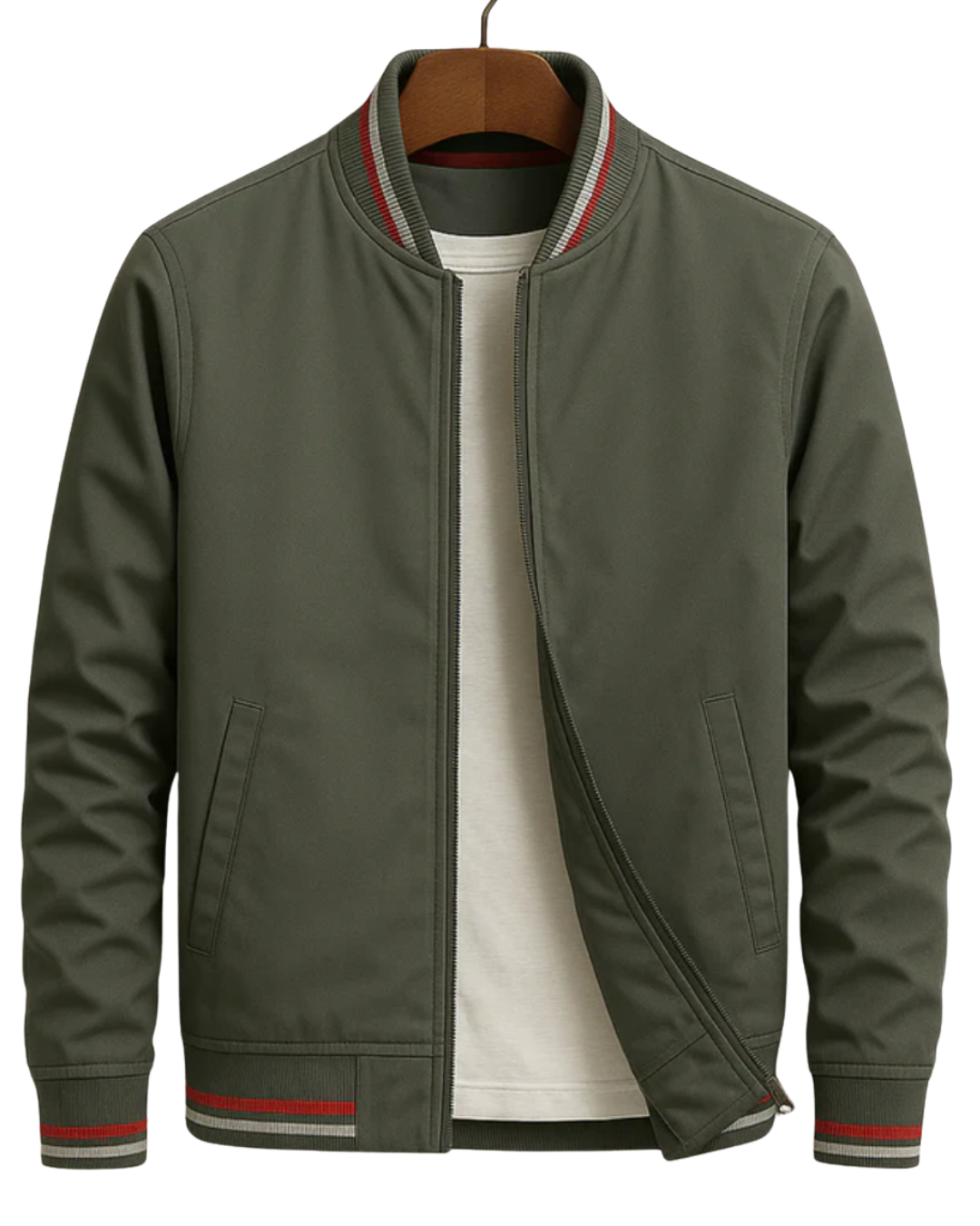 Men's Bomber Jacket | Versatile Fit & Functional Pockets