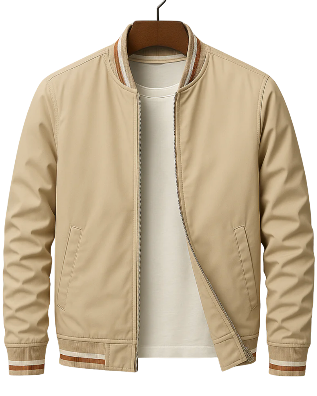 Men's Bomber Jacket | Versatile Fit & Functional Pockets