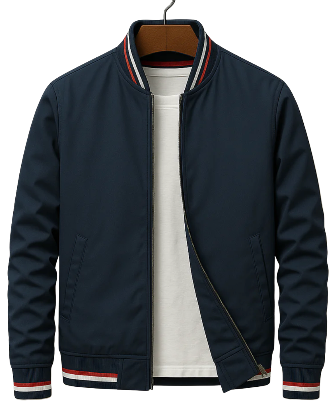 Men's Bomber Jacket | Versatile Fit & Functional Pockets