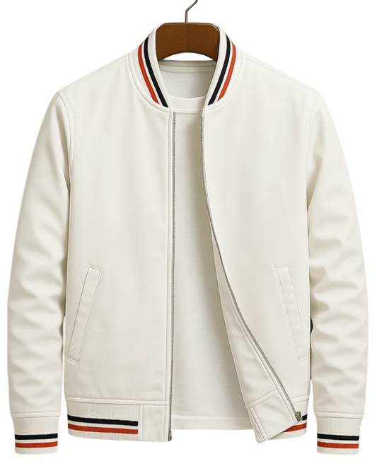 Men's Bomber Jacket | Versatile Fit & Functional Pockets
