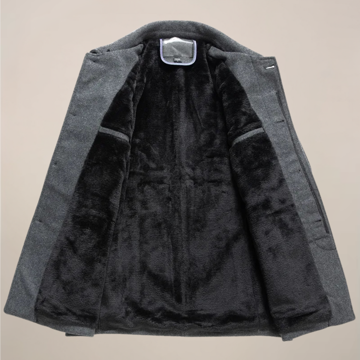 Men’s Button-Up Jacket – Stylish Outerwear for Fall/Winter