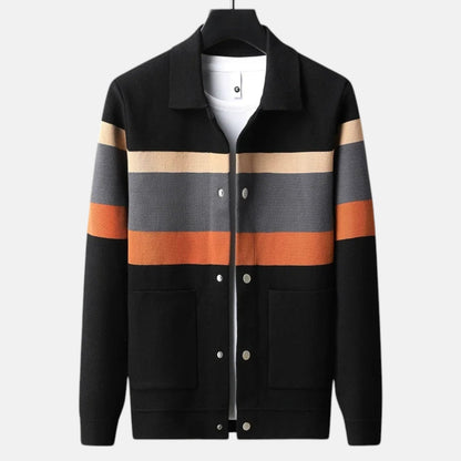 Men's Cardigan | Warm Structure & Modern Fit
