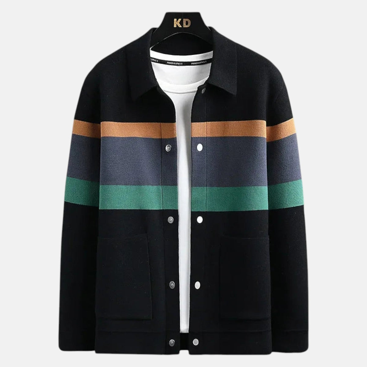 Men's Cardigan | Warm Structure & Modern Fit