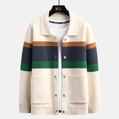 Men's Cardigan | Warm Structure & Modern Fit