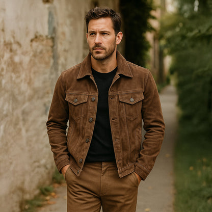 Men's Cargo Jacket | Lightweight & Comfortable