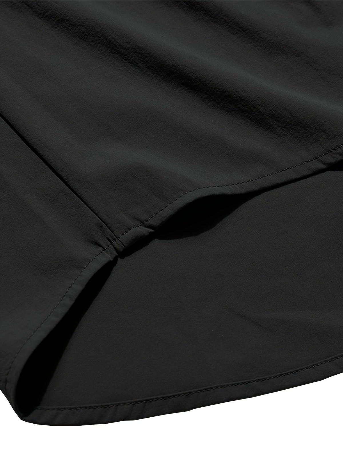 Men's Cargo Shirt Multi Pocket Relaxed Fit Long Sleeve