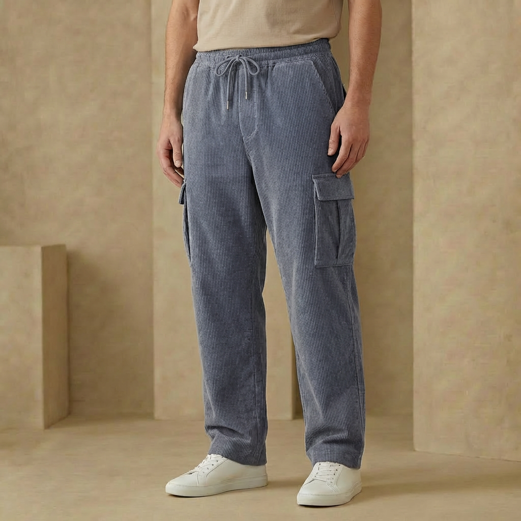 Men's Cargo Sweatpants | Relaxed Fit & Utility Pockets
