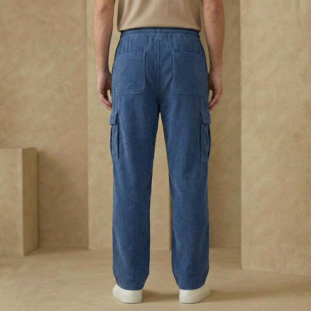 Men's Cargo Sweatpants | Relaxed Fit & Utility Pockets