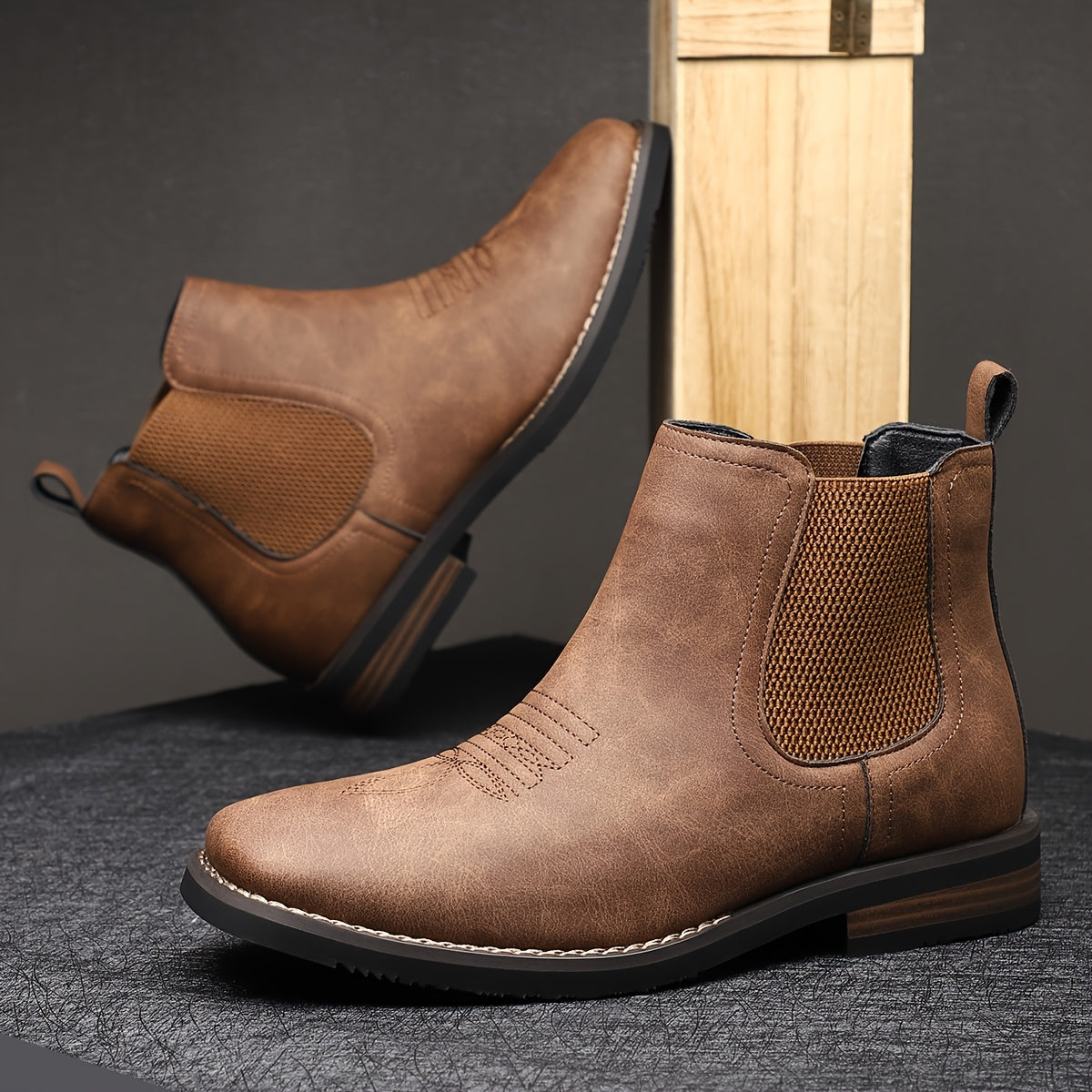 Men's Chelsea Boots | Easy Slip-On & All-Day Comfort