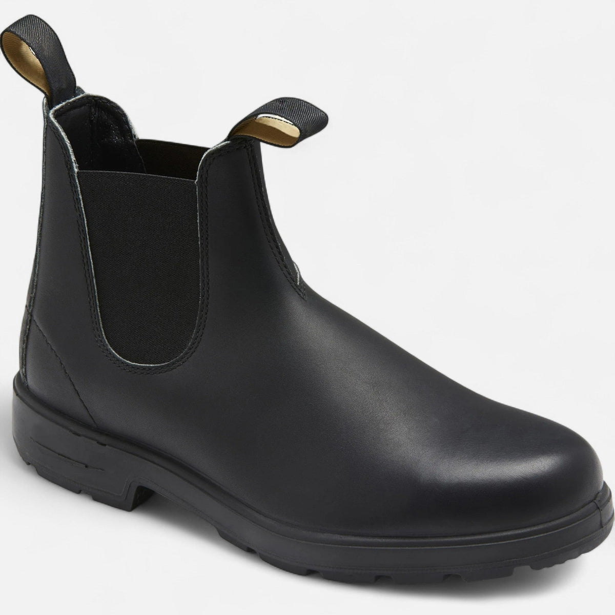 Men's Chelsea Boots Slip On Elastic Panels with Platform Sole Grip
