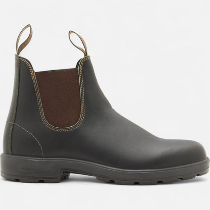 Men's Chelsea Boots Slip On Elastic Panels with Platform Sole Grip