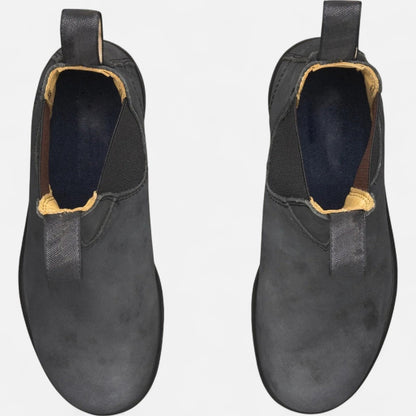 Men's Chelsea Boots Slip On Elastic Panels with Platform Sole Grip